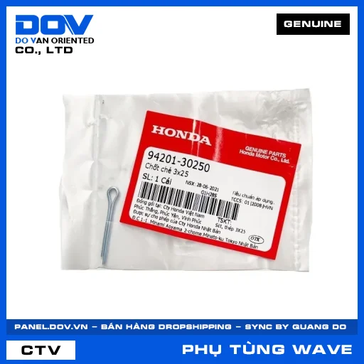 CHỐT CHẺ 3X25 WAVE 100, WAVE ALPHA — 9420130250