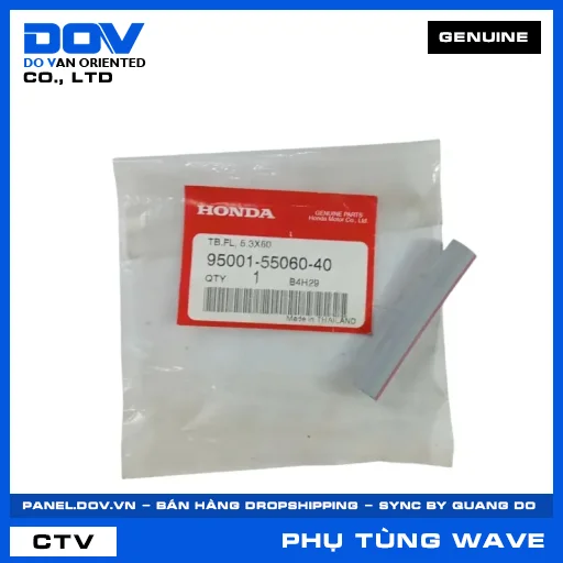 ỐNG CAO SU DẪN XĂNG 5.3X60 WAVE ALPHA — 950015506040