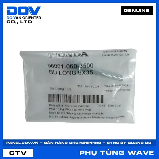 BU LÔNG 6X35 WAVE ALPHA 110, WAVE RSX 110 — 960010603500