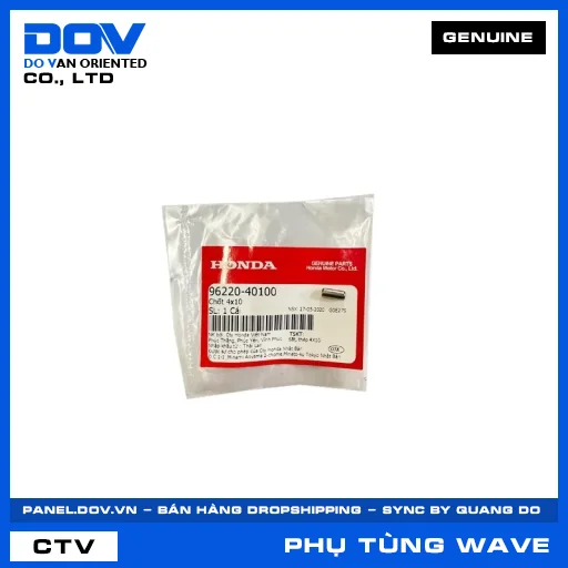 CHỐT 4X10 WAVE 100, WAVE ALPHA — 9622040100