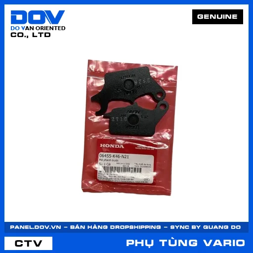 Má phanh trước (bố thắng) VARIO 160 — 06455K46N21