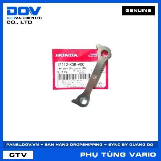 TẤM ĐỆM ĐẦU QUY LÁT (IN) VARIO 160 — 12212K0RV00