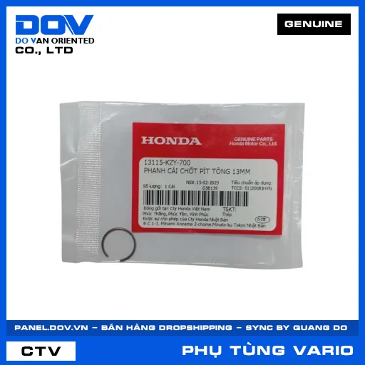 PHANH CÀI CHỐT PÍT TÔNG 13MM VARIO 160 — 13115KZY700