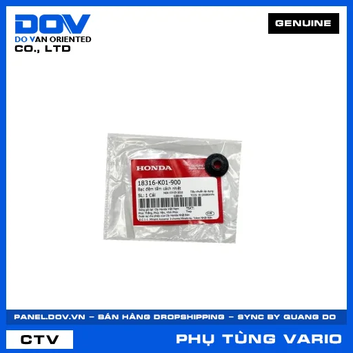 BẠC ĐỆM TẤM CÁCH NHIỆT VARIO 160 — 18316K01900