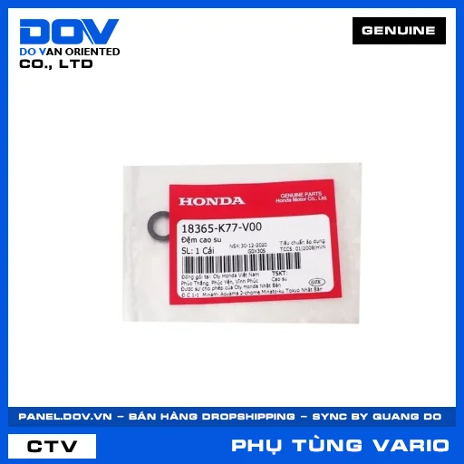 ĐỆM CAO SU VARIO 160 — 18365K77V00