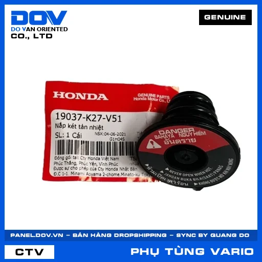 NẮP KÉT TẢN NHIỆT VARIO 160 — 19037K27V51