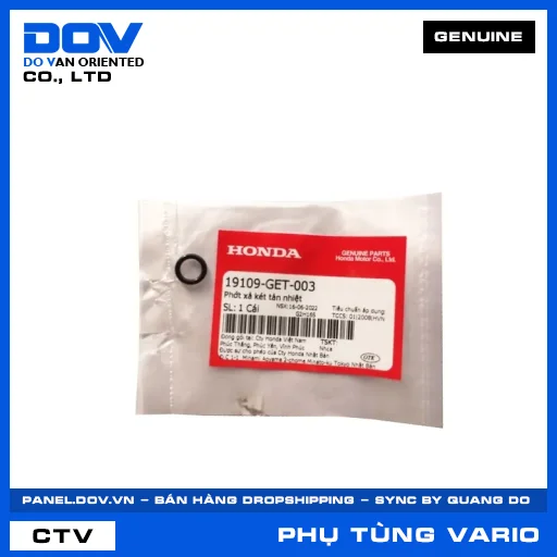 PHỚT XẢ KÉT TẢN NHIỆT VARIO 160 — 19109GET003