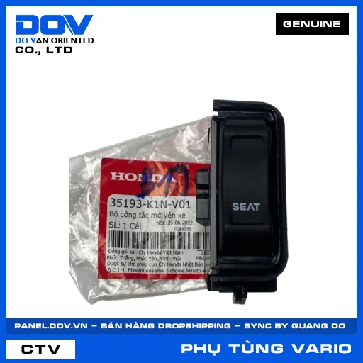 BỘ CÔNG TẮC MỞ YÊN XE VARIO 160 — 35193K1NV01