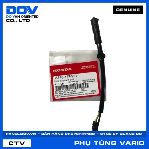 CÔNG TẮC PHANH TRƯỚC (thắng) VARIO 160 — 35340K27V01