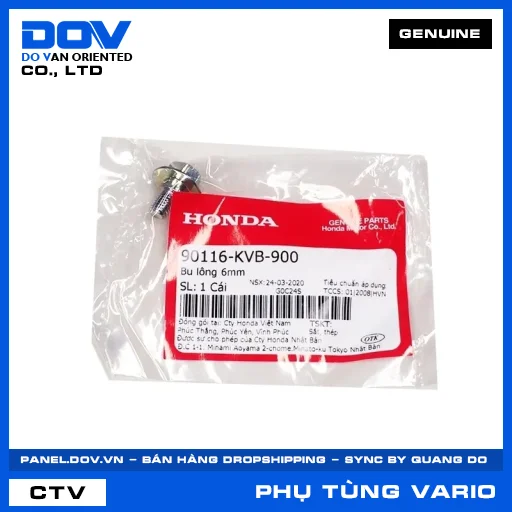 BU LÔNG 6MM VARIO 160 — 90116KVB900