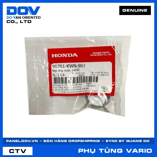 KẸP ỐNG NƯỚC 24MM VARIO 160 — 90701KWN901