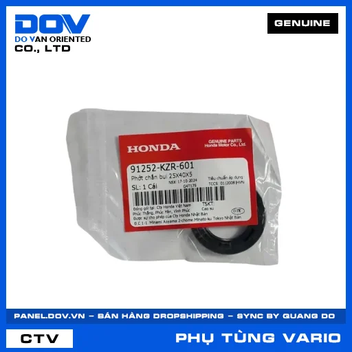 PHỚT CHẮN BỤI 25X40X5 VARIO 160 — 91252KZR601