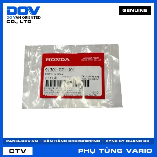 PHỚT O 6.3X2.2 VARIO 160 — 91301GGLJ01