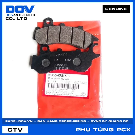 BỘ MÁ PHANH DẦU TRƯỚC (bố thắng) PCX 160 — 06455KREK02