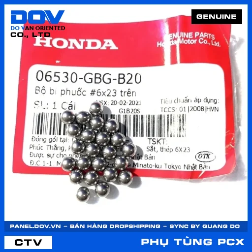 BỘ BI PHUỐC #6X23 TRÊN PCX — 06530GBGB20