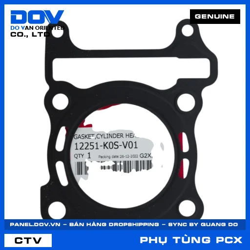 GIOĂNG MẶT XY LANH MÁY PCX 160 — 12251K0SV01