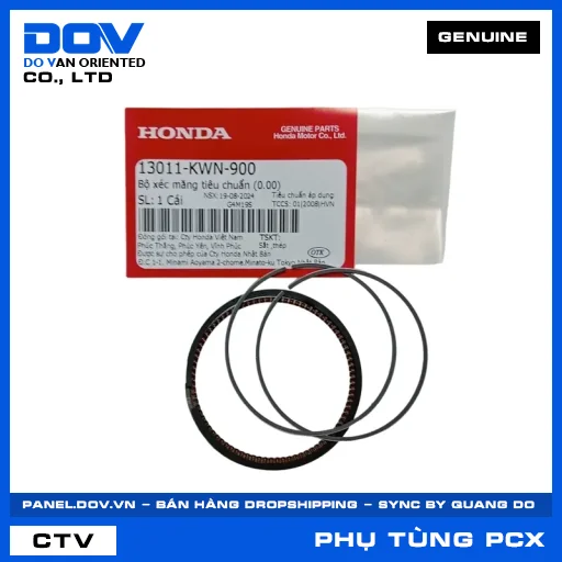 BỘ XÉC MĂNG TIÊU CHUẨN (0.00) PCX — 13011KWN900