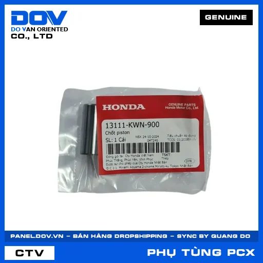 CHỐT PISTON PCX, PCX 125 — 13111KWN900