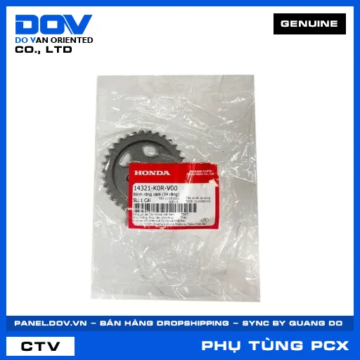 BÁNH RĂNG CAM (34 RĂNG) PCX 160 — 14321K0RV00