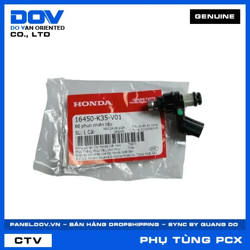 BỘ PHUN NHIÊN LIỆU PCX, PCX 125, PCX 125/150 — 16450K35V01