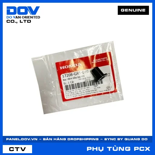 BẠC ĐỆM BẦU LỌC KHÍ (lọc gió) PCX, PCX 125 — 17208GR1010