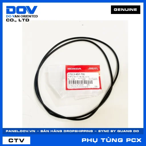 GIOĂNG BAO KÍN NẮP BẦU LỌC KHÍ (lọc gió) PCX, PCX 125/150, PCX 160 — 17213K97T00