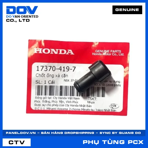 CHỐT ỐNG XẢ CẶN (pô) PCX, PCX 125/150 — 17370419700