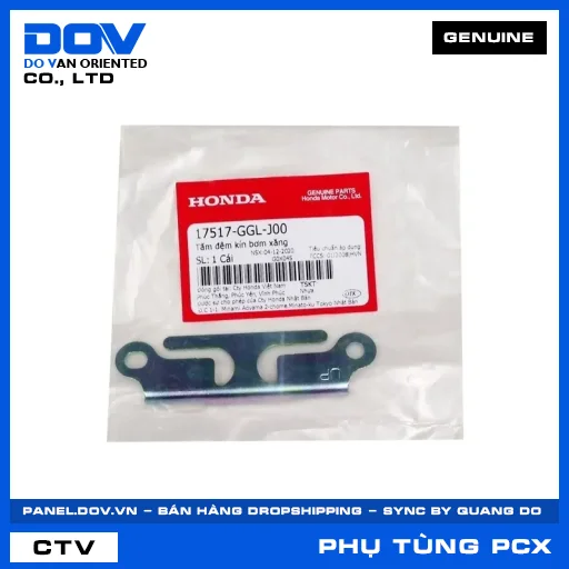 TẤM ĐỆM KÍN BƠM XĂNG PCX, PCX 125, PCX 125/150, PCX 160 — 17517GGLJ00