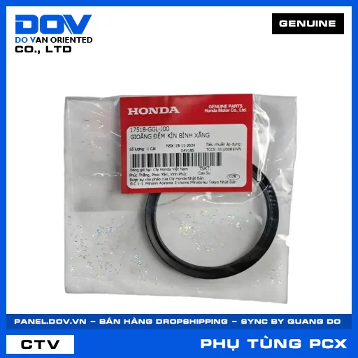 GIOĂNG ĐỆM KÍN BÌNH XĂNG PCX, PCX 125 — 17518GGLJ00