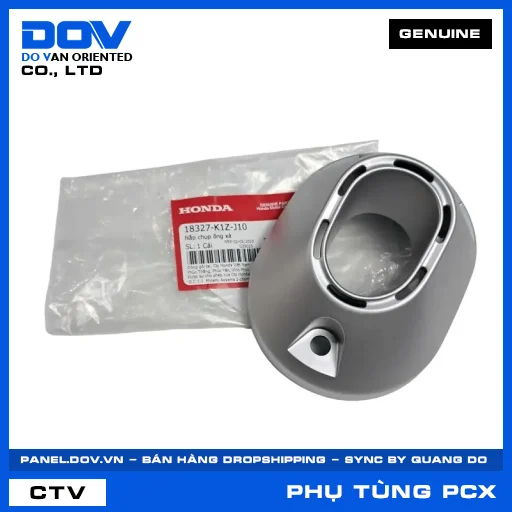 NẮP CHỤP ỐNG XẢ (pô) PCX 160 — 18327K1ZJ10
