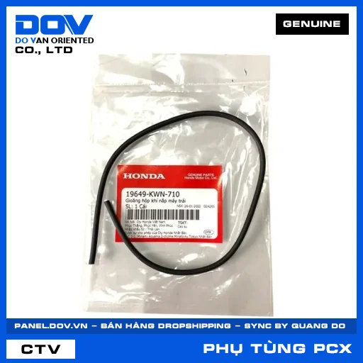 GIOĂNG HỘP KHÍ NẮP MÁY TRÁI PCX, PCX 125 — 19649KWN710
