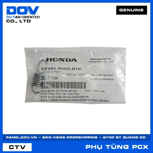 LÒ XO LY HỢP (côn) PCX 160 — 22401KGG910