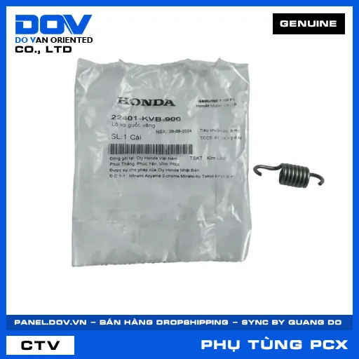 LÒ XO GUỐC VĂNG PCX, PCX 125, PCX 125/150 — 22401KVB900