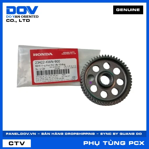 BÁNH RĂNG TRỤC THỨ CẤP 53RĂNG PCX, PCX 125 — 23422KWN900