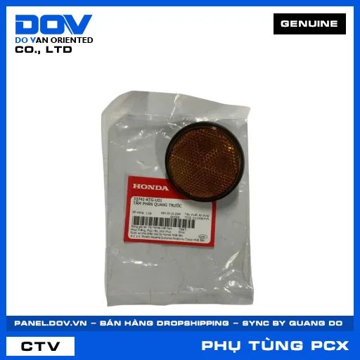 TẤM PHẢN QUANG TRƯỚC PCX — 33741KTGU01
