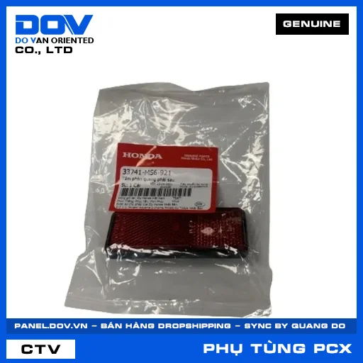 TẤM PHẢN QUANG PHẢI SAU PCX, PCX 125, PCX 160 — 33741MS6921