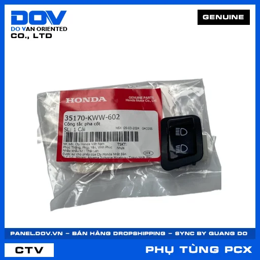 CÔNG TẮC PHA CỐT PCX — 35170KWW602