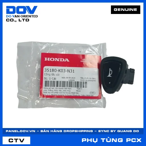 CÔNG TẮC CÒI PCX, PCX 125 — 35180K03N31