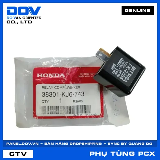 RƠ LE XI NHAN (đèn báo rẽ) PCX — 38301KJ6743