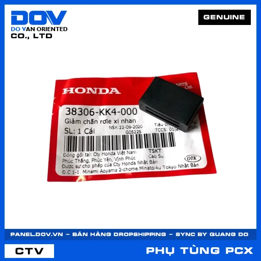 GIẢM CHẤN RƠLE XI NHAN (đèn báo rẽ) PCX — 38306KK4000