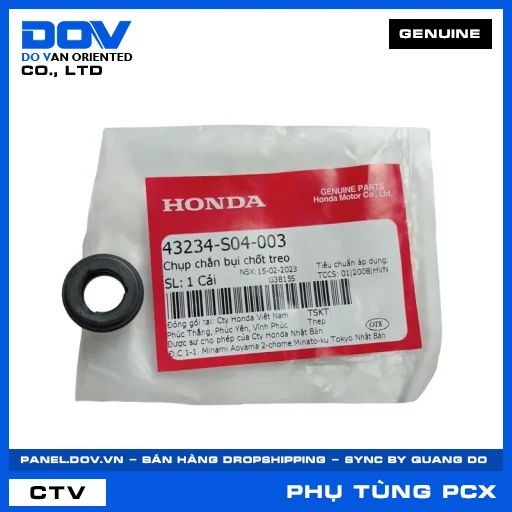 CHỤP CHẮN BỤI CHỐT TREO PCX 160 — 43234S04003