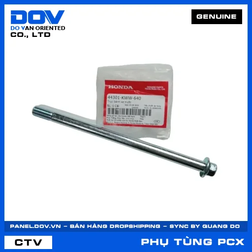 TRỤC BÁNH XE TRƯỚC PCX, PCX 125 — 44301KWW640