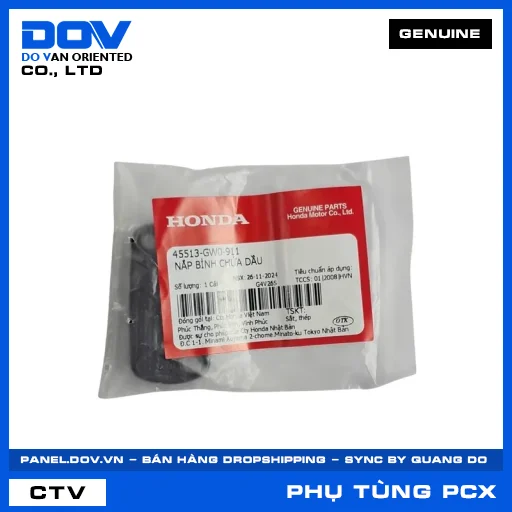 NẮP BÌNH CHỨA DẦU PCX — 45513GW0911