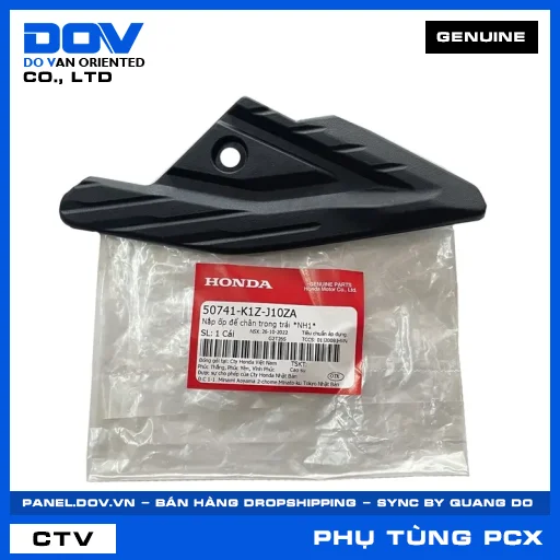 Nắp ốp để chân trong trái *NH1* PCX 160 — 50741K1ZJ10ZA