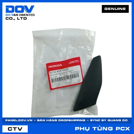 NẮP ỐP ĐỂ CHÂN NGOÀI TRÁI *NH1* PCX, PCX 125/150 — 50742K97T00ZA