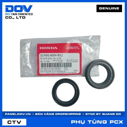 BỘ PHỚT GIẢM XÓC TRƯỚC (phuộc) PCX, PCX 125, PCX 125/150, PCX 160 — 51490KRM852