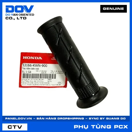 TAY NẮM BÊN TRÁI PCX, PCX 125, PCX 125/150, PCX 160 — 53166KWN900