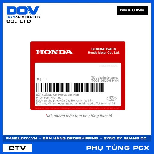 BỘ PIN LITHIUM PCX 160 — 5B100K97T13