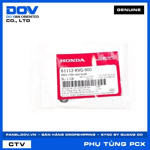ĐỆM CHẮN BÙN TRƯỚC (dè) PCX, PCX 125 — 61112KVG900