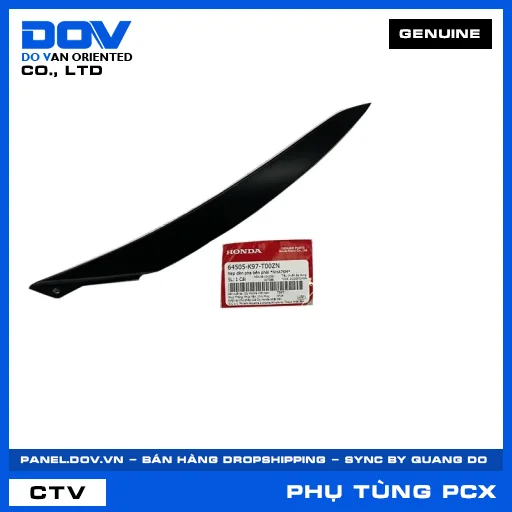 NẸP ĐÈN PHA BÊN PHẢI *NHA76M* PCX 125/150 — 64505K97T00ZN